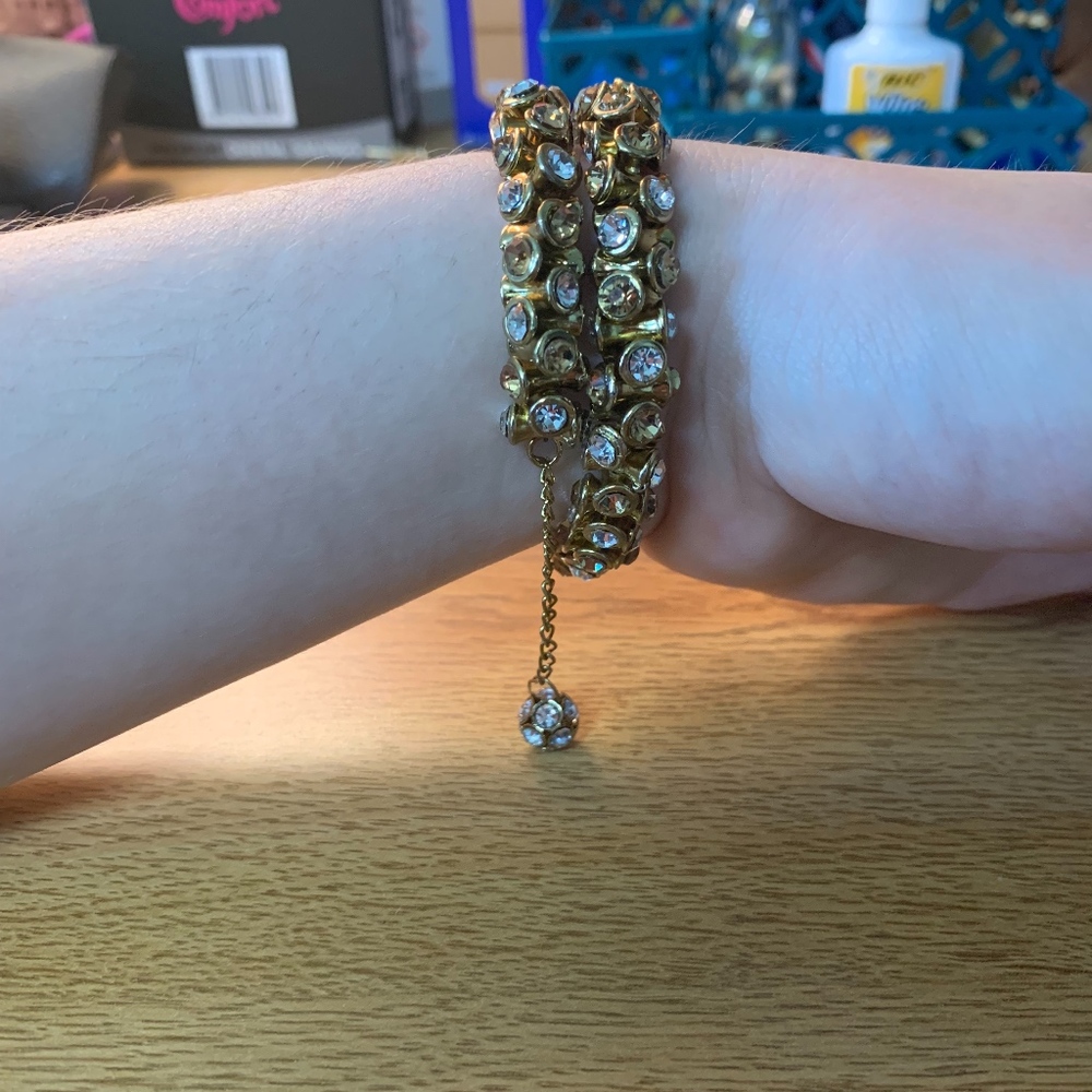 Budhagirl Crystal Wrap Bracelet